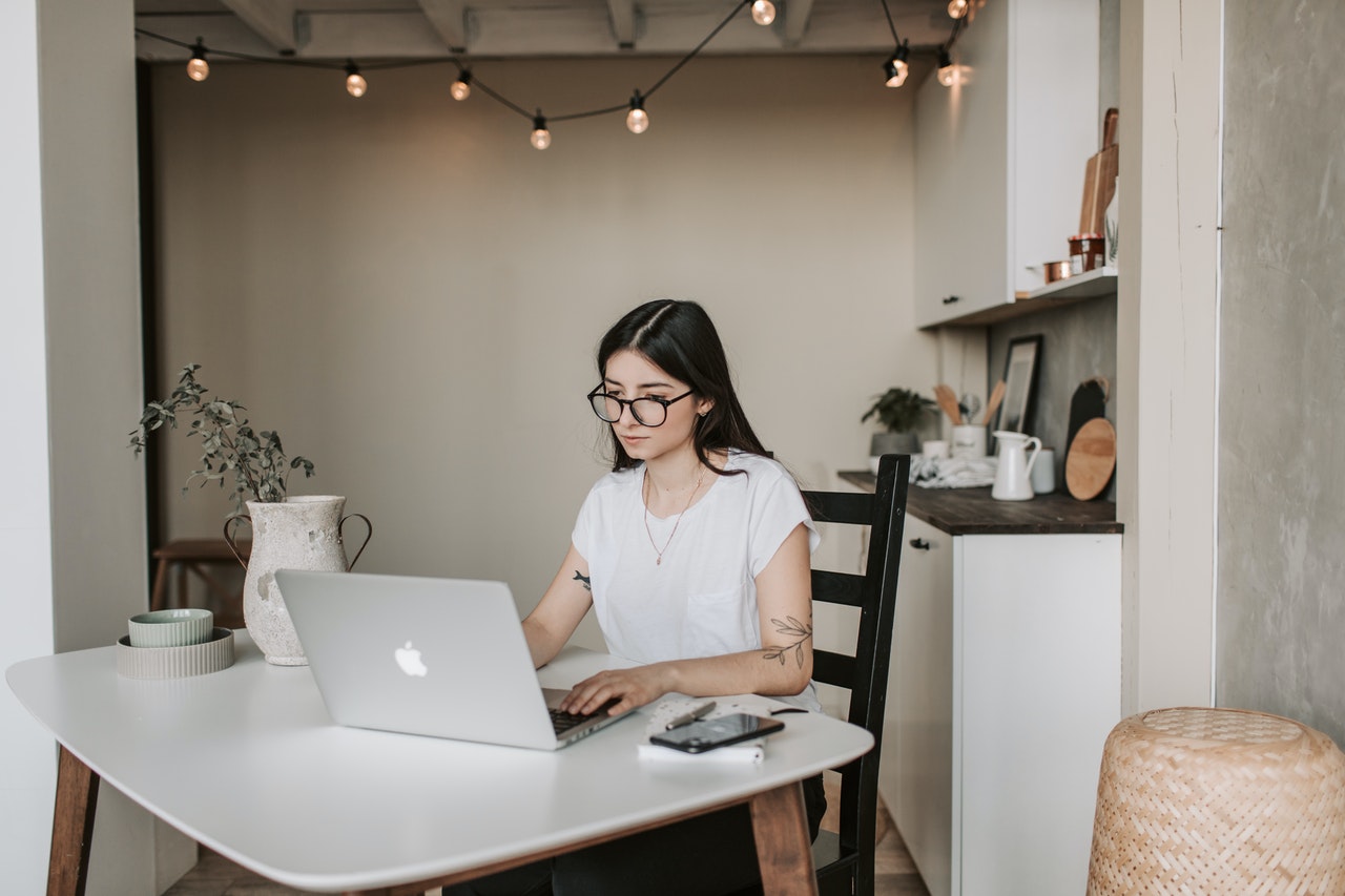 Home interior design workspace